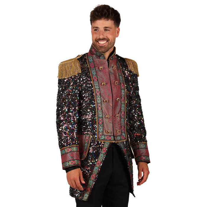 Carnavalsjas heren sequin party