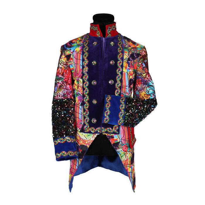 Carnavalsjas heren Fiesta Carnavale multicolor