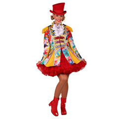 Carnavalsjas dames color paint splatters