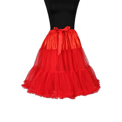 Petticoat Showgirl rood