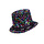 Hoge hoed pailletten multi colour luxe