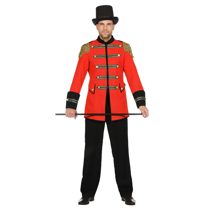 Wilbers & Wilbers Jas circus directeur rood luxe