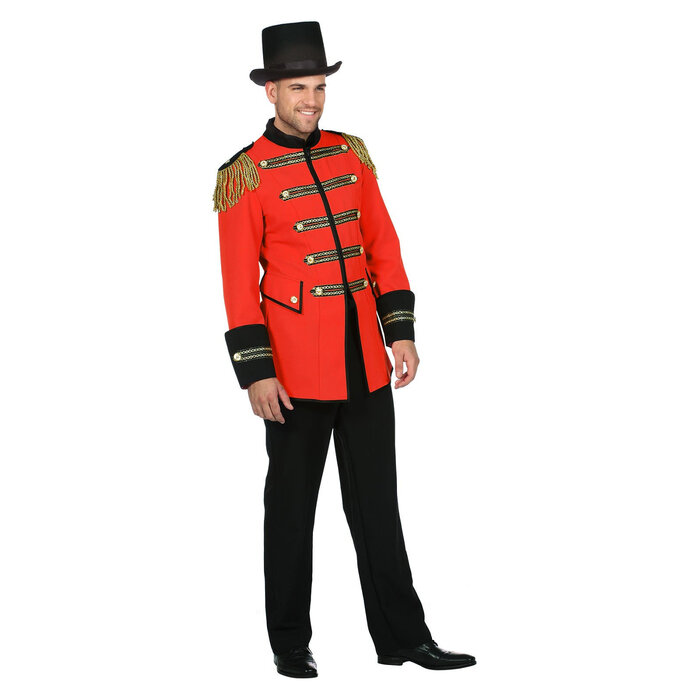 Wilbers & Wilbers Jas circus directeur rood luxe