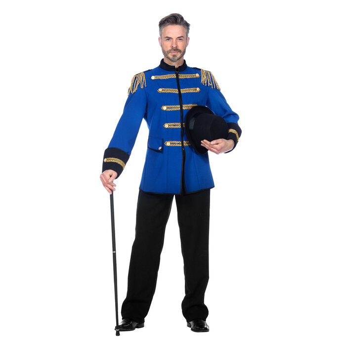Wilbers & Wilbers Jas circus directeur blauw luxe