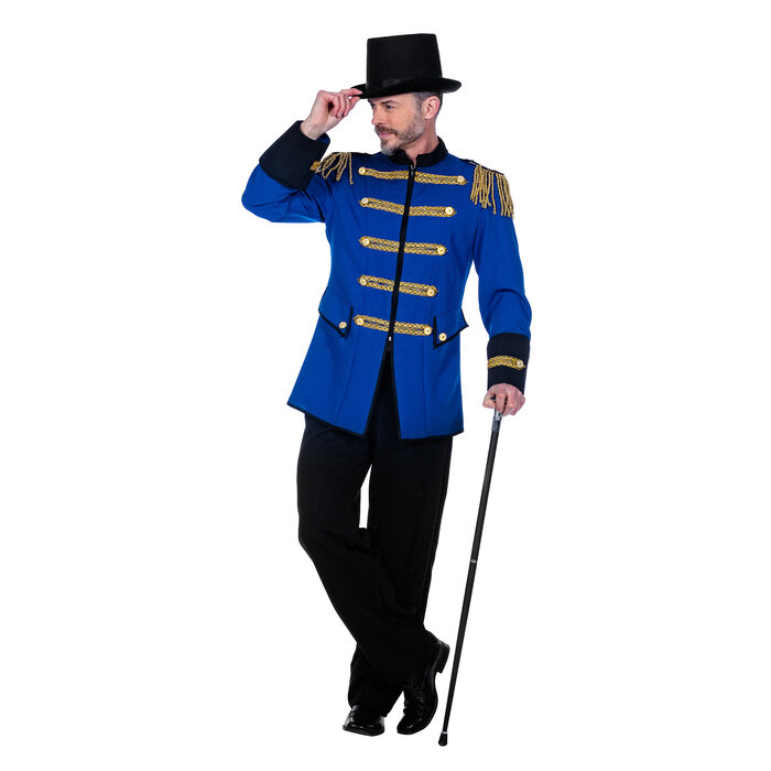 Wilbers & Wilbers Jas circus directeur blauw luxe