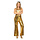 Party broek glitter goud dames
