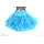 Petticoat lang turquoise blauw luxe 2-laags