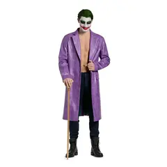 Suitmeister Lange paarse jas the Joker luxe