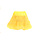 Petticoat geel lang 2-laags