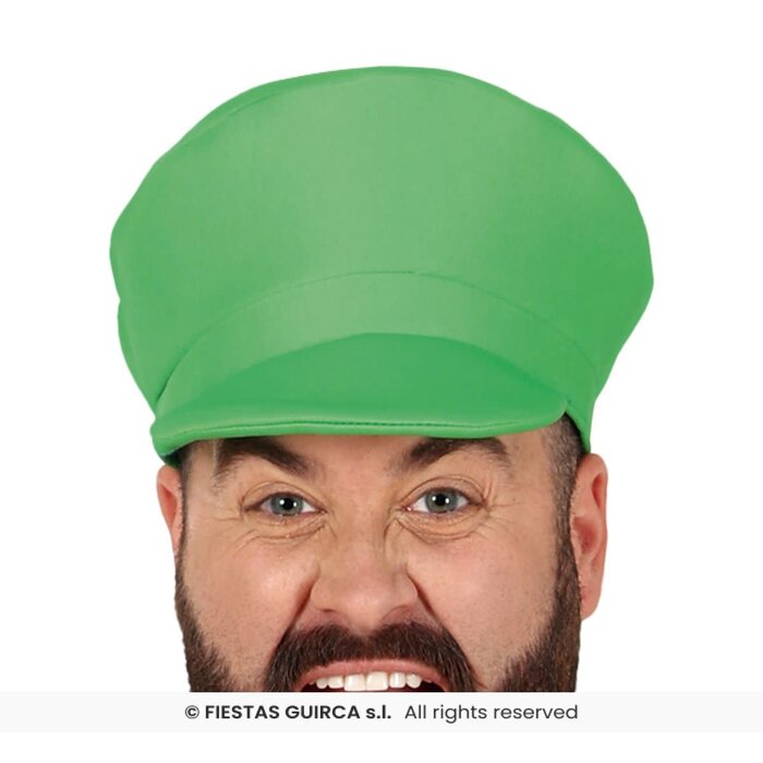 Loodgieter trein machinist groen blauw luigi