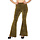 Disco party glitter broek flared goud