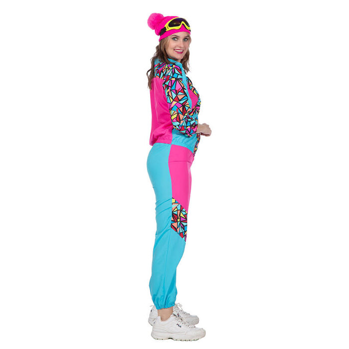 Trainingspak ski neon dames