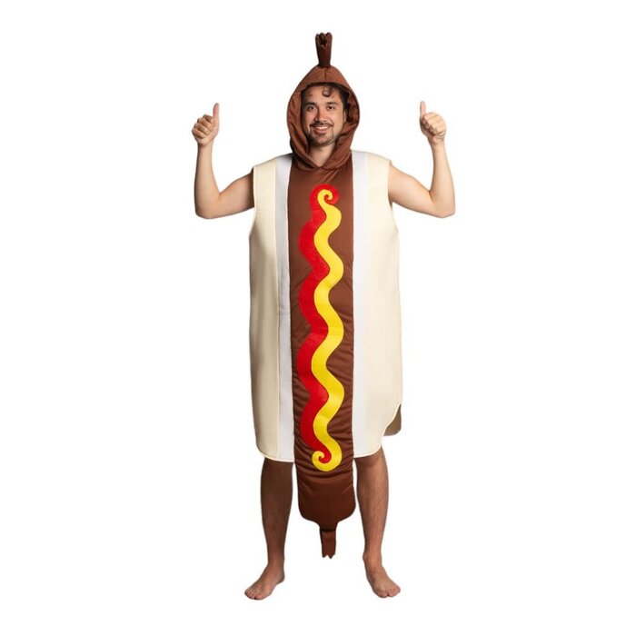 Feestshop.be Hotdog kostuum one size