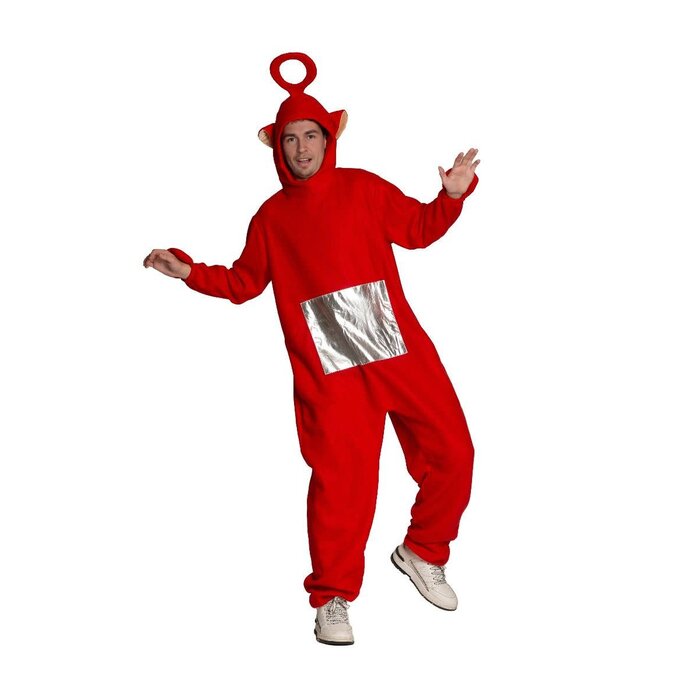 Feestshop.be Teletubbie kostuum rood Po volwassenen