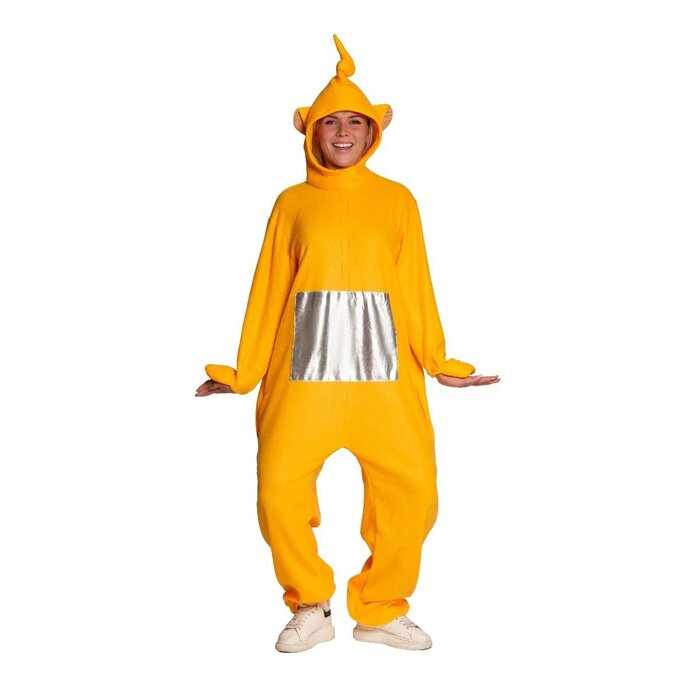 Feestshop.be Teletubbie kostuum geel Laa Laa volwassenen