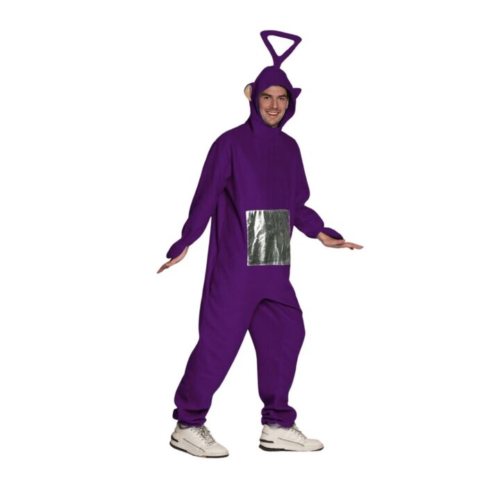 Feestshop.be Teletubbie kostuum paars Tinky Winky volwassenen