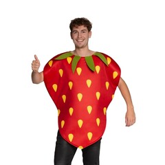 Feestshop.be Aardbei kostuum one size