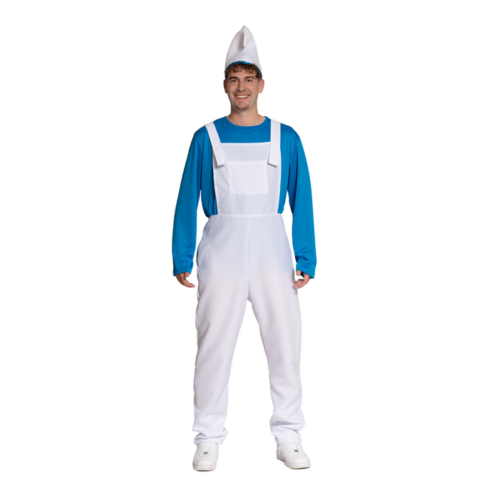 Feestshop.be Blauwe Smurf kostuum heren