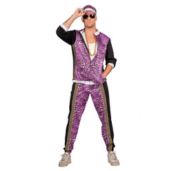 Trainingspak panter paars