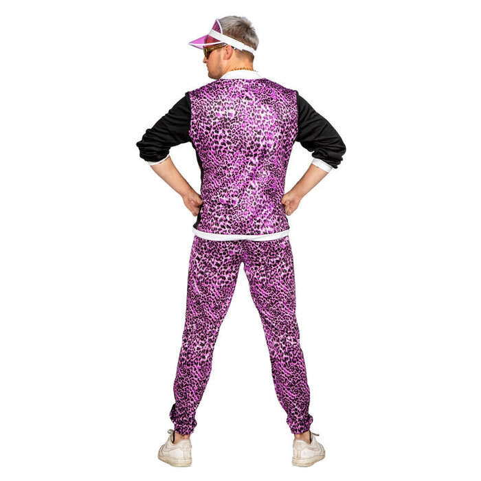 Trainingspak panter paars