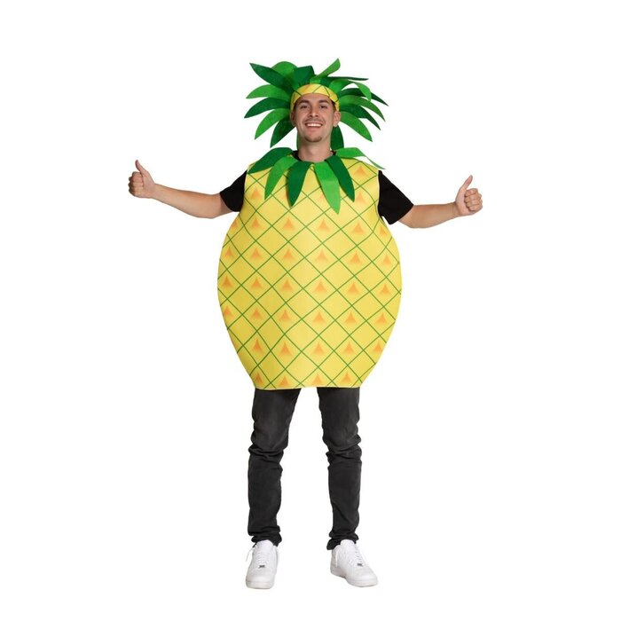 Feestshop.be Ananas kostuum one size