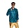 Disco shirt turquoise blauw shiny