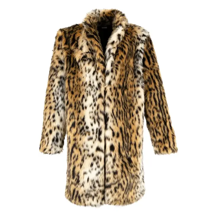 Feestshop.be Lange nepbontjas Lynx heren