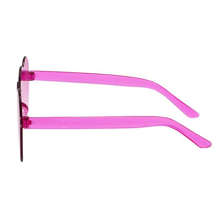 Boland Roze pink bril hartjes