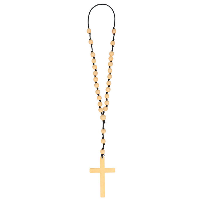 Boland Ketting Priesterkruis deluxe hout