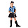 Politie jurkje agent meisje blauw