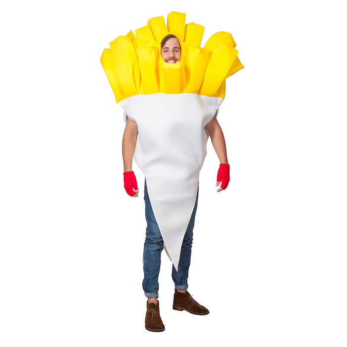 Friet zak kostuum