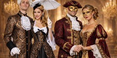Renaissance kostuums & Venetiaanse kleding 