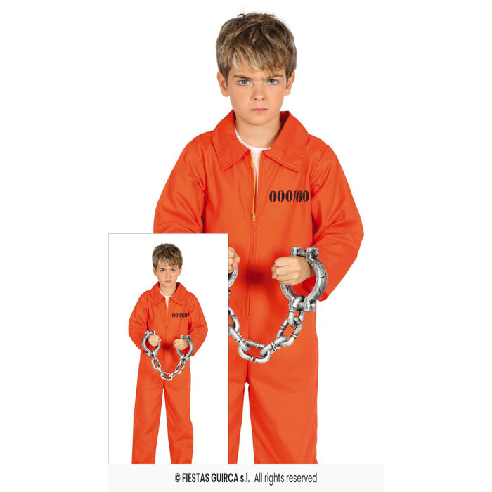 Fiestas Guirca Gevangene oranje boef kind