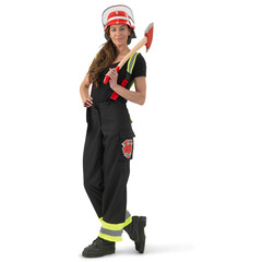 Funny Fashion Brandweervrouw Franny broek