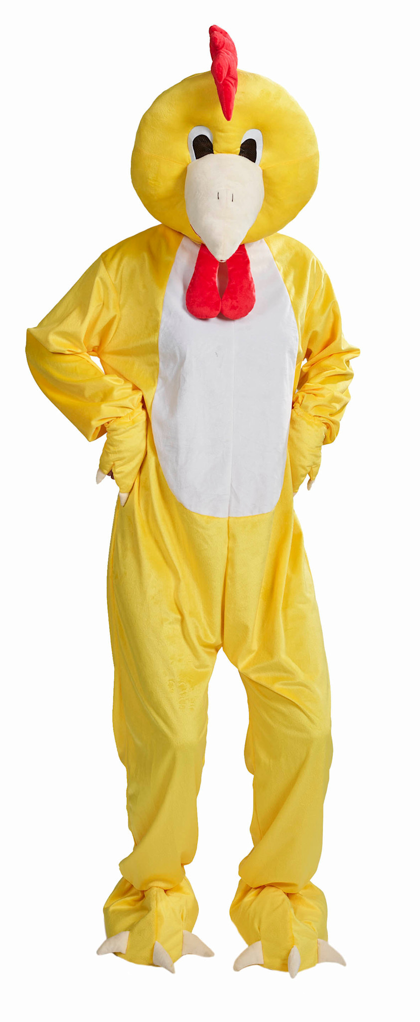 Feestshop.be Kip Paaskip kuiken geel mascotte kostuum volwassenen