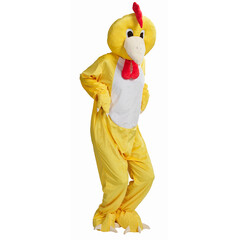 Feestshop.be Kip Paaskip kuiken geel mascotte kostuum volwassenen