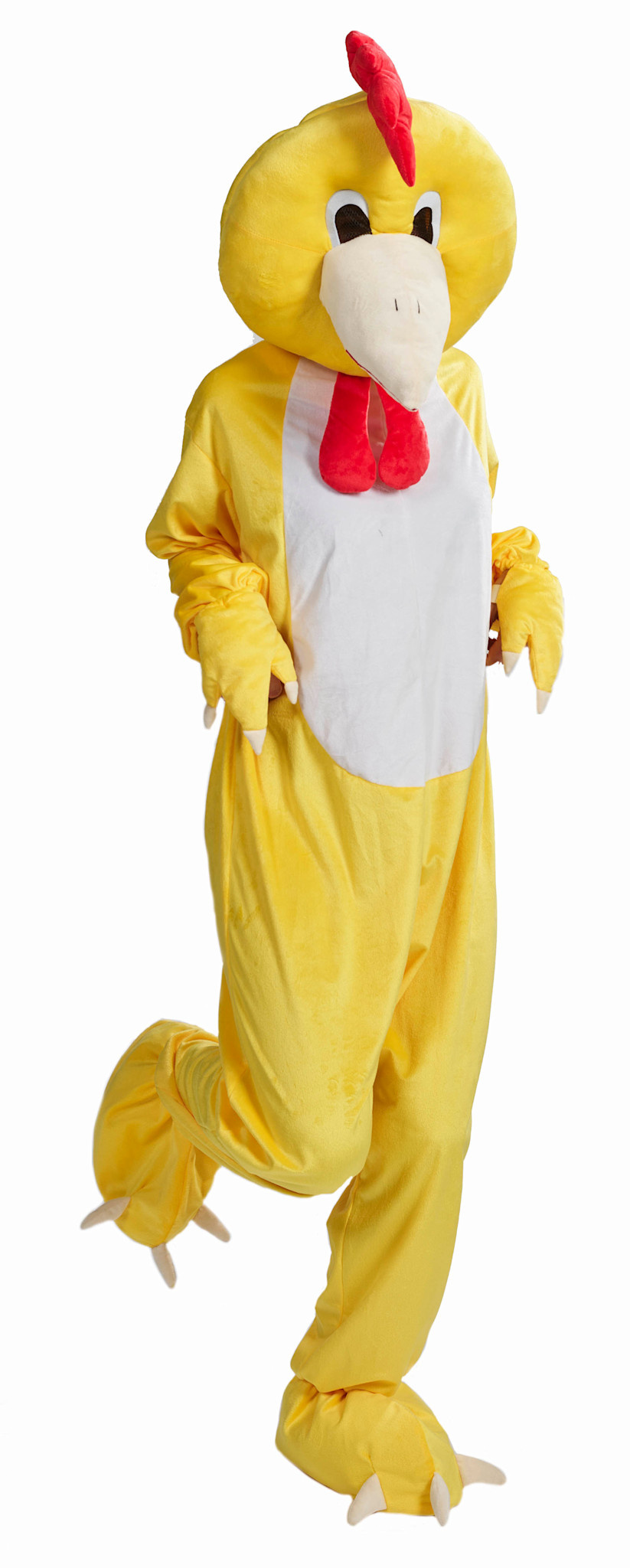Feestshop.be Kip Paaskip kuiken geel mascotte kostuum volwassenen