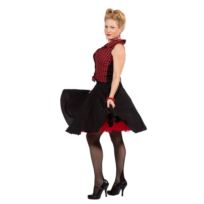 Wilbers & Wilbers Rockabilly Rizzo jaren 50 kleding dames rok met bloes