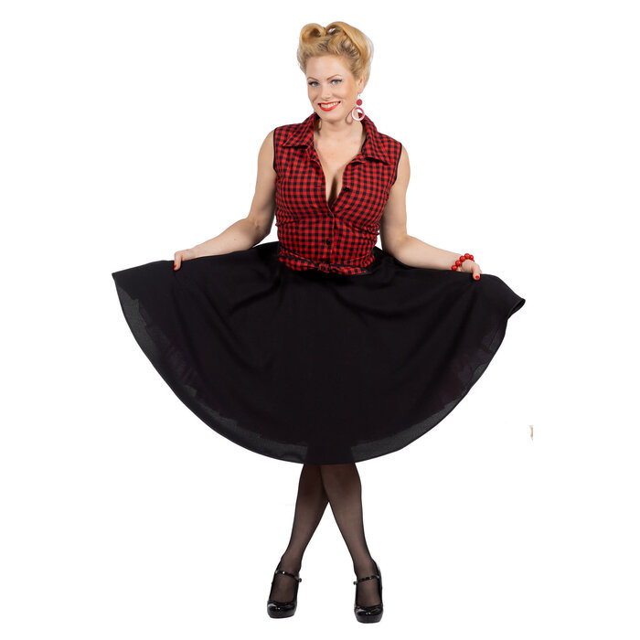 Wilbers & Wilbers Rockabilly Rizzo jaren 50 kleding dames rok met bloes