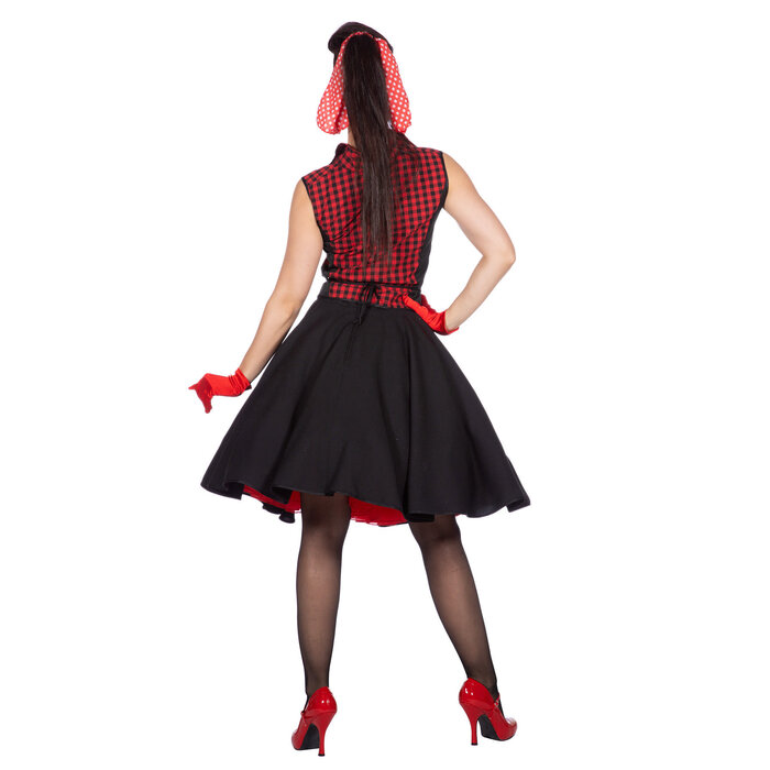 Wilbers & Wilbers Rockabilly Rizzo jaren 50 kleding dames rok met bloes