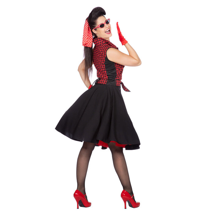 Wilbers & Wilbers Rockabilly Rizzo jaren 50 kleding dames rok met bloes