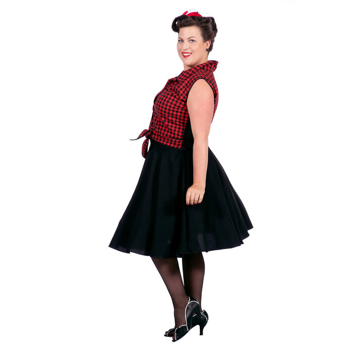 Wilbers & Wilbers Rockabilly Rizzo jaren 50 kleding dames rok met bloes