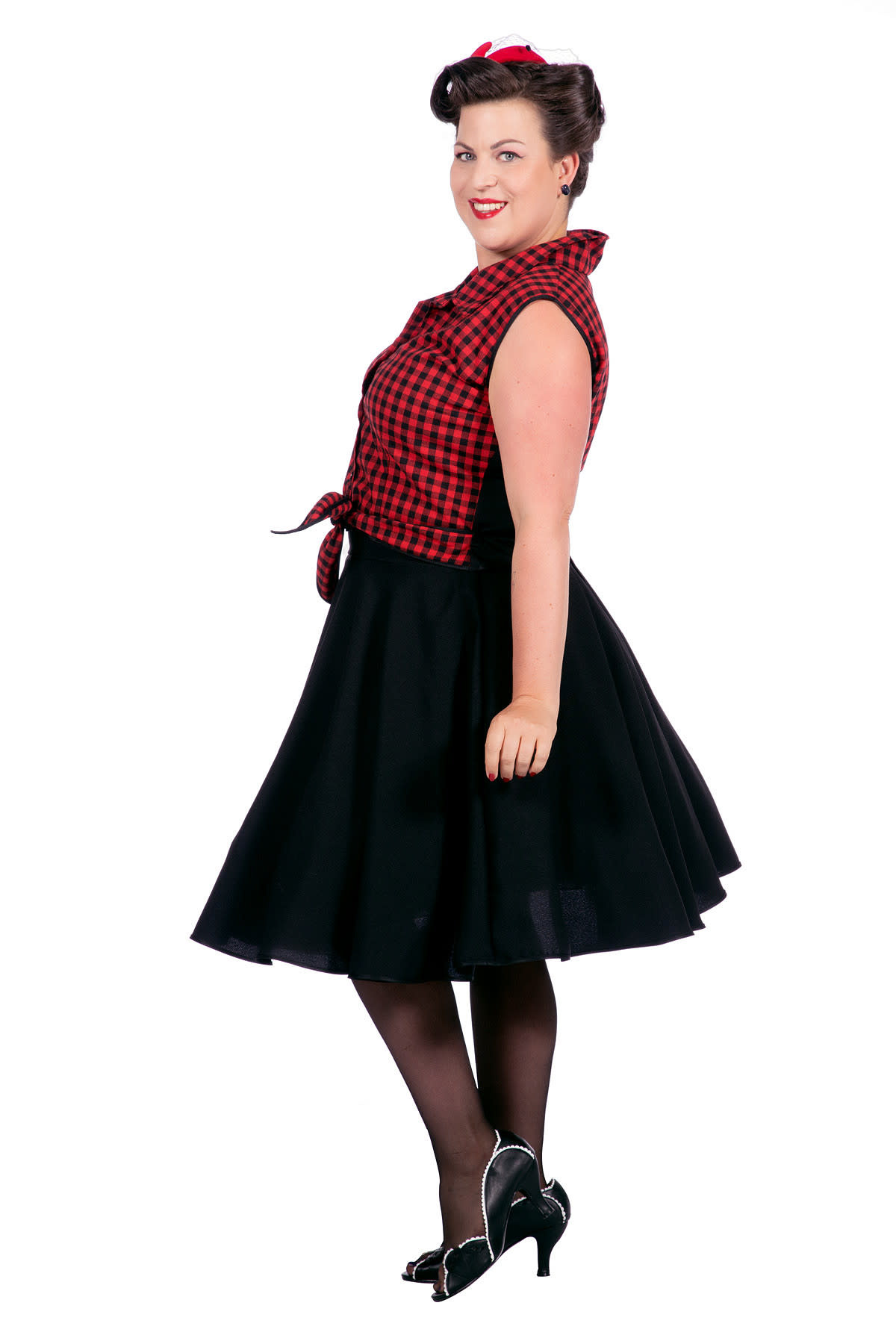 Wilbers & Wilbers Rockabilly Rizzo jaren 50 kleding dames rok met bloes