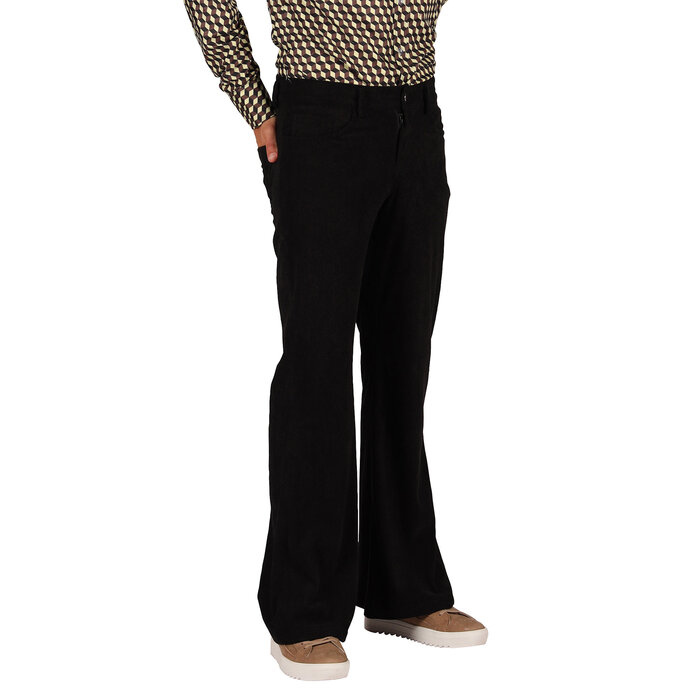 Thetru Broek retro jaren 70 hippie ribfluweel ribcordbroek