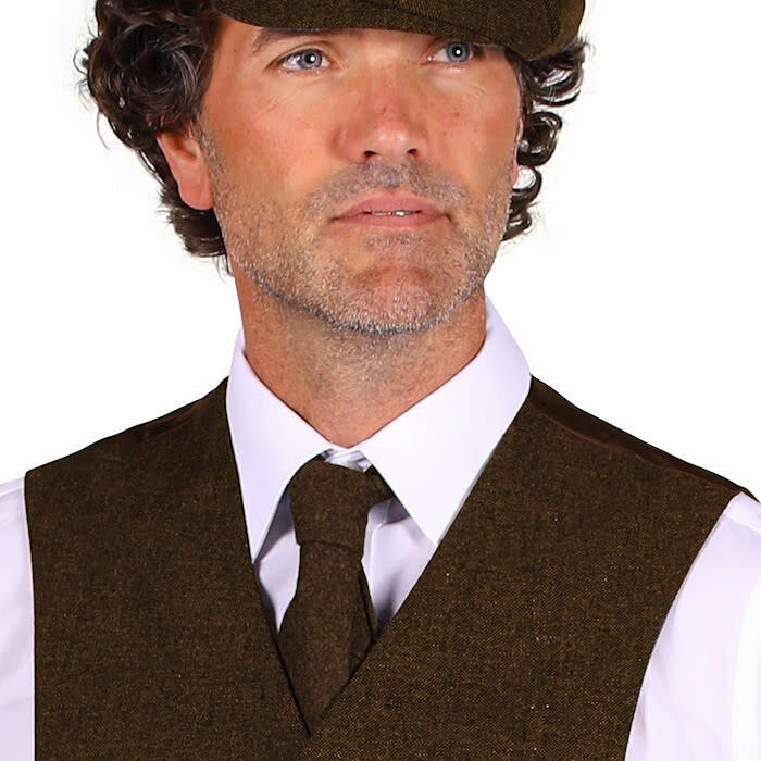 Thetru Stropdas bruin jaren 20 charleston