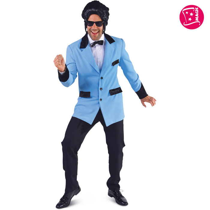 Rock'n Roll colbert jas blauw