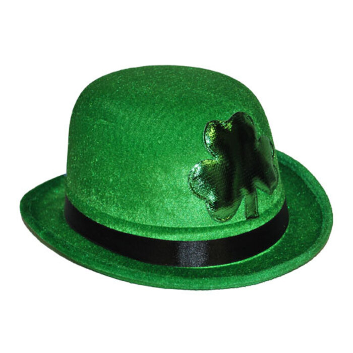 Hoed 'St-Patricks day' groen met klavertje