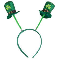 St. Patrick's Day diadeem met mini hoedje