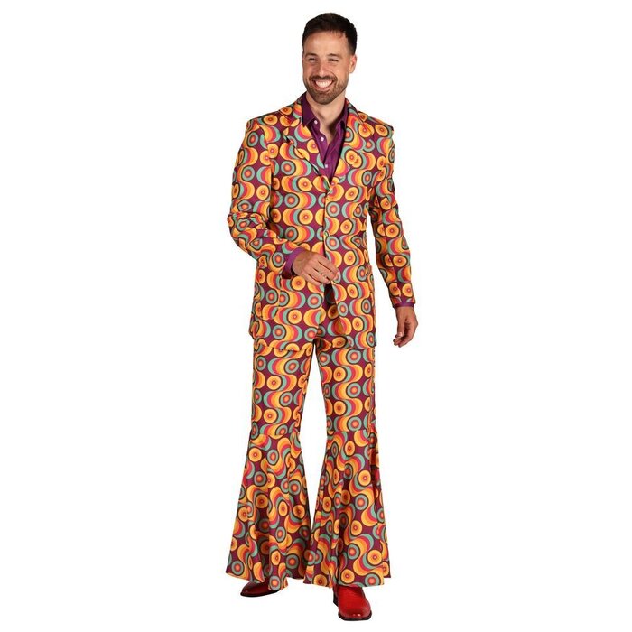 Thetru Hippie kostuum heren Broadwayne circels