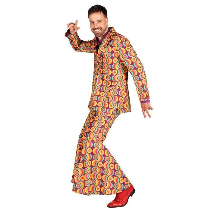 Thetru Hippie kostuum heren Broadwayne circels